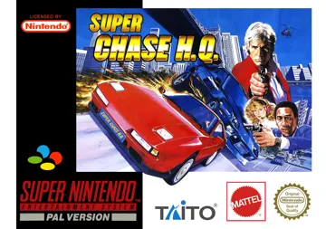 Super Chase H.Q. (Europe) box cover front